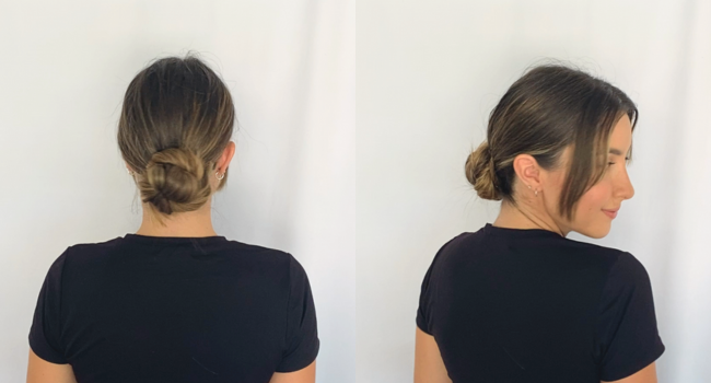Magic grip hairpins day hairstyle