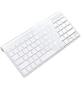 ProElife Ultra Thin Silicone Keyboard Protector Cover Skin for Apple Wireless Keyboard with Bluet...