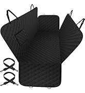 ELONGRIVER Dog Car Seat Cover for Back Seat Hammock 600D Waterproof Car Seat Protector for Dogs w...