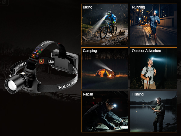 running headlamp