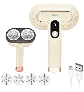 NKOVE Rechargeable Fabric Shaver Lint Remover for Clothes Furniture Sofas Blankets with LED Displ...