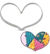 LILIAO Wedding Cute Heart Cookie Cutter Fondant Biscuit Cutter for Birthday / Valentine's Day / M...