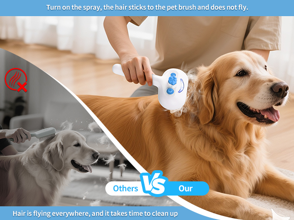 renu dog brush