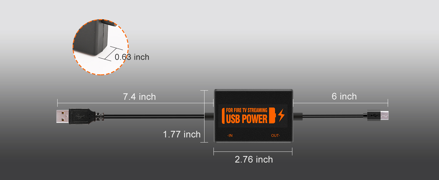 Power Fire Stick Directly from TV USB Port