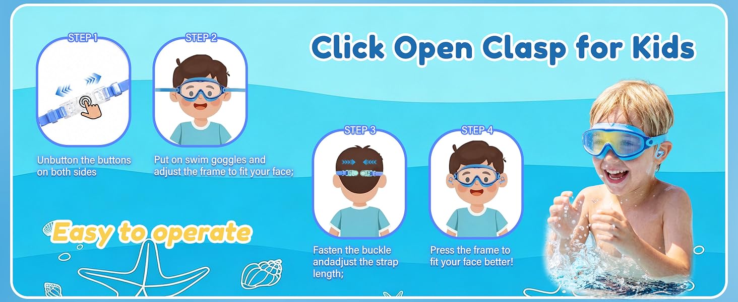 kids swimming goggles