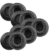 Ear Cushions for Plantronics Headset Replacement 50mm Ear Pads Designed for Headphone Plantronics...
