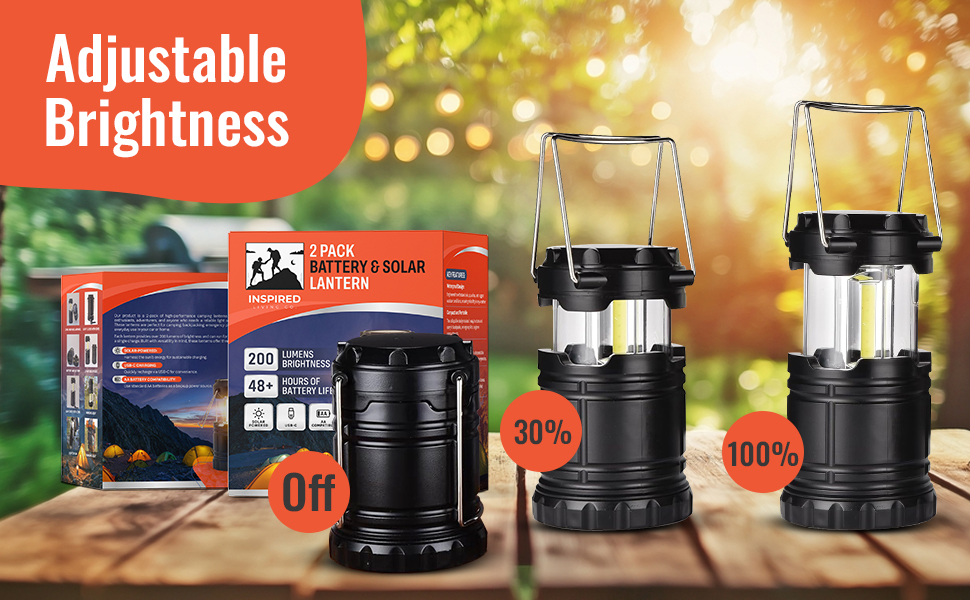 waterproof LED camping lantern durable battery lantern for outdoor camping survival gear