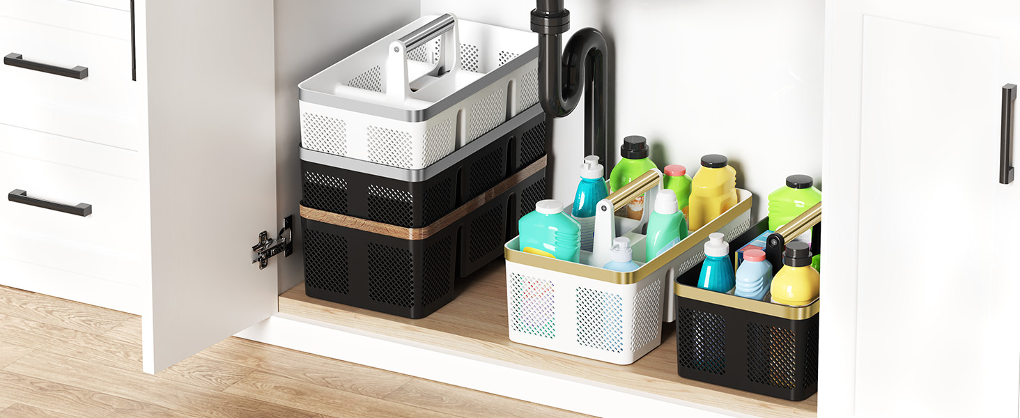 cleaning caddy with handle