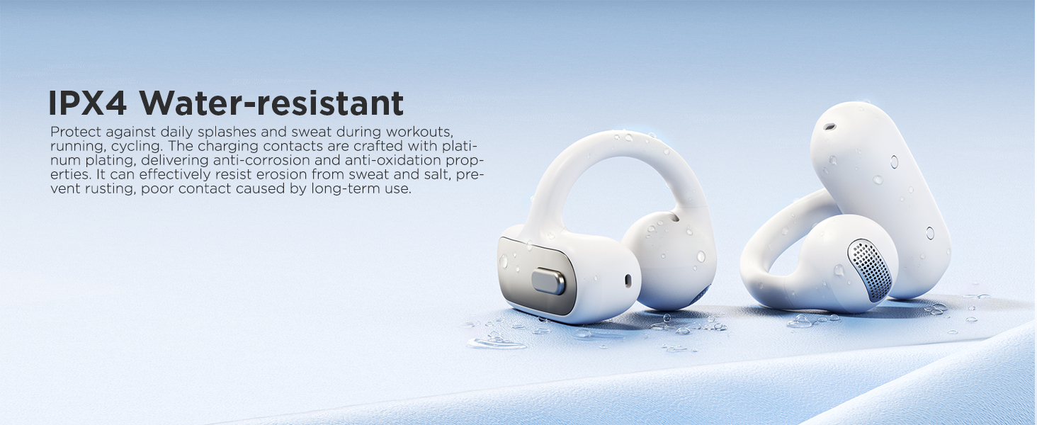 clip-on open-ear earphones