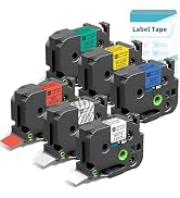 Tz 24mm 0.94 Laminated Color Tape Compatible for Brother Label Tape Tze-251 Tze-151 Tze-451 Tze-5...