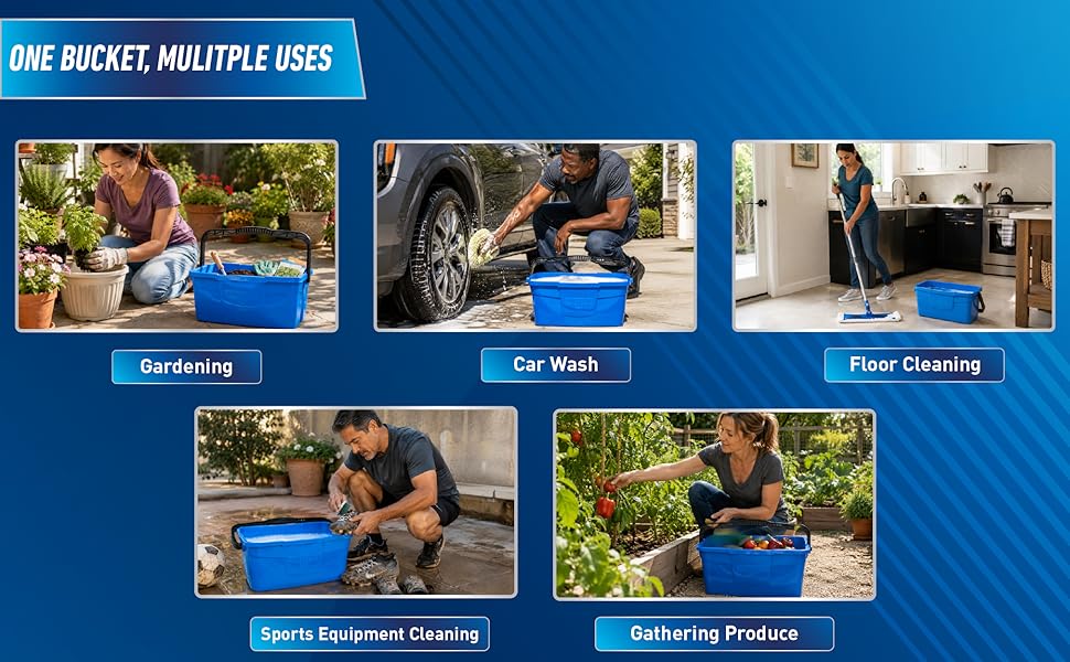 One bucket, mulitple uses