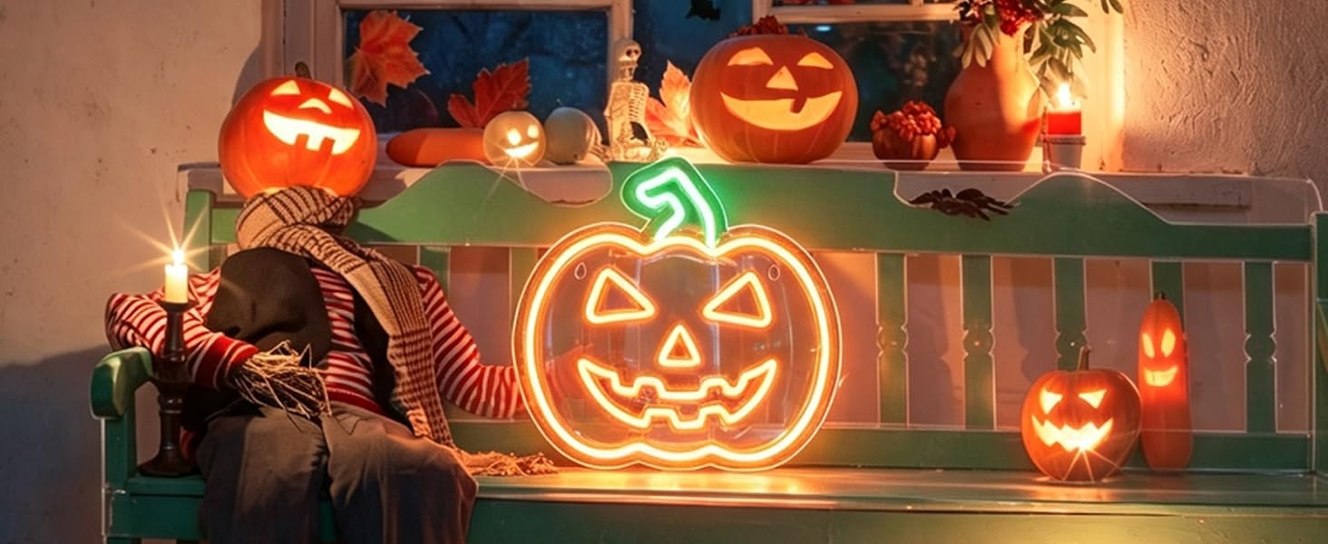 Halloween Neon Lights