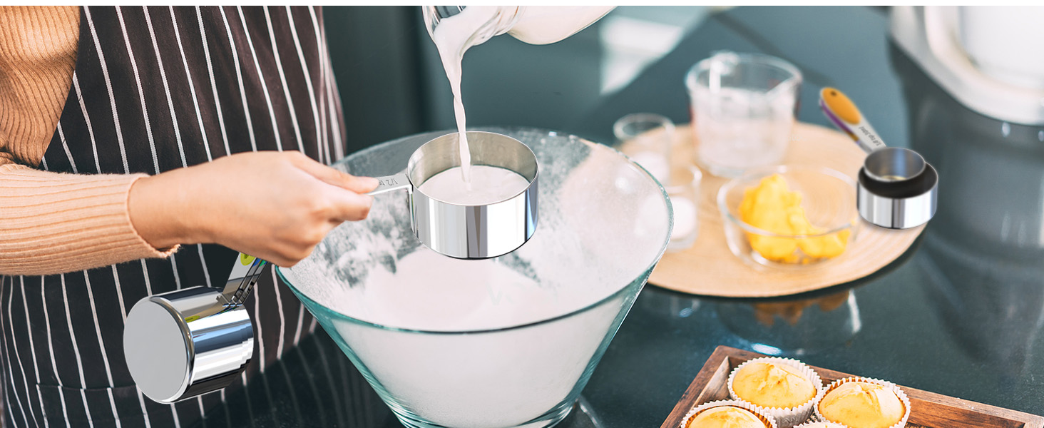 TILUCK Measuring Cups and Spoons