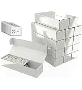 XRACV Collectible Trading Cards Storage Box, Card Storage Box with Trading Card Dividers, Collect...