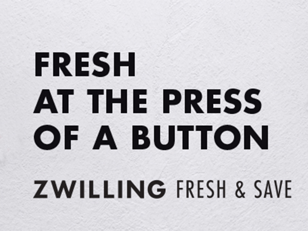 Zwilling, Fresh & Save, Vacuum sealer, food saver, meal prep