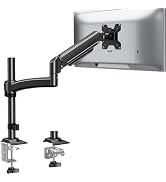 Single Monitor Mount Arm, VESA Desk Mount Stand for 13-32 inch Computer Screen up to 22 lbs, Adju...