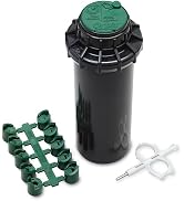 Orbit Voyager II Professional Pop-Up Gear-Drive Rotor Sprinkler | 3/4" Inlet | Adjustable 40-360°...
