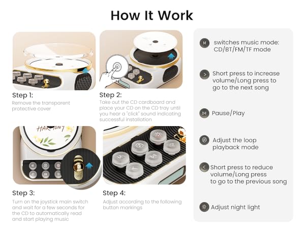 bluetooth speaker with cd player