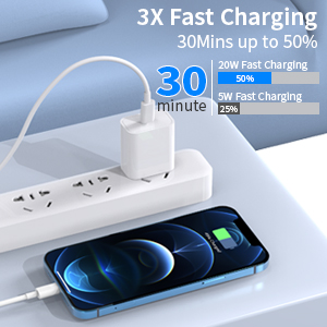 3x fast charging
