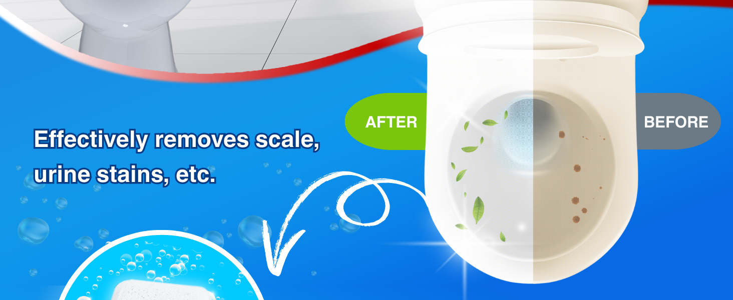 TOILET BOWL CLEANER TABLETS
