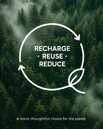 Rechargeable card tracker promoting reuse and reduced disposable battery waste