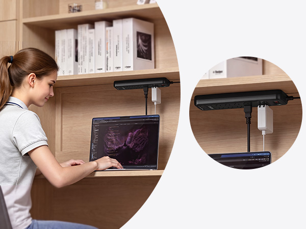 2 prong outlet extender