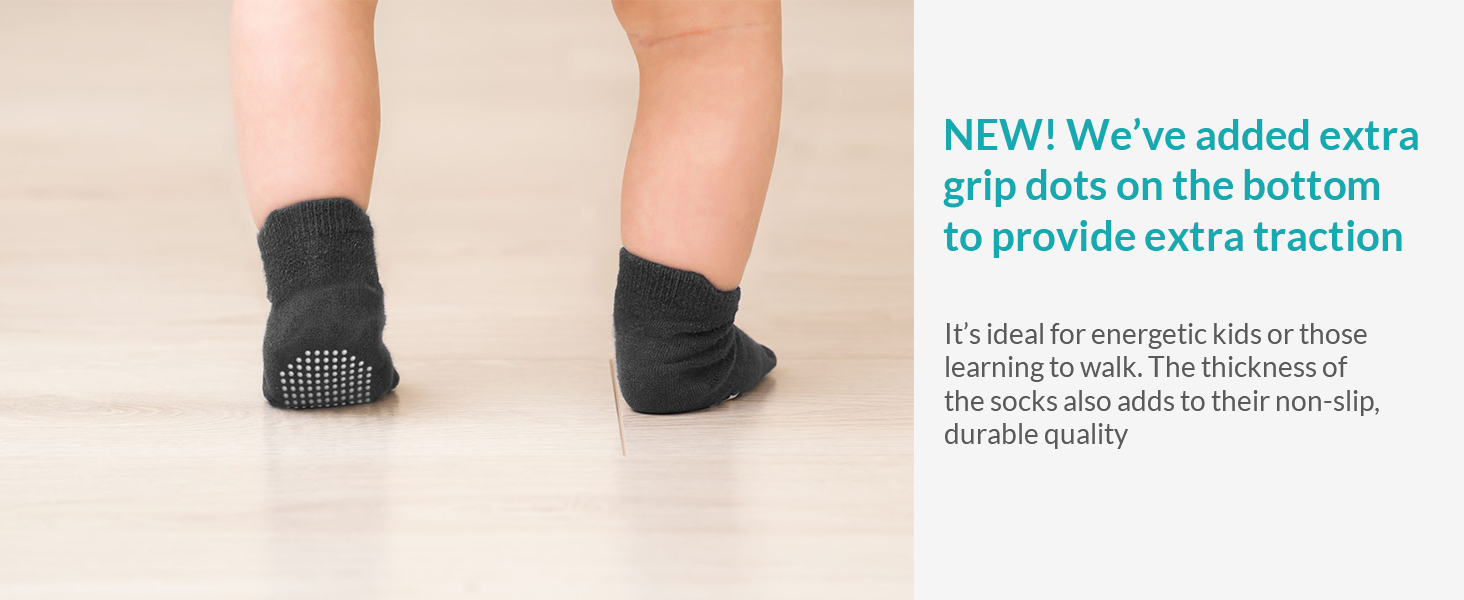baby non slip socks with grips on the bottom