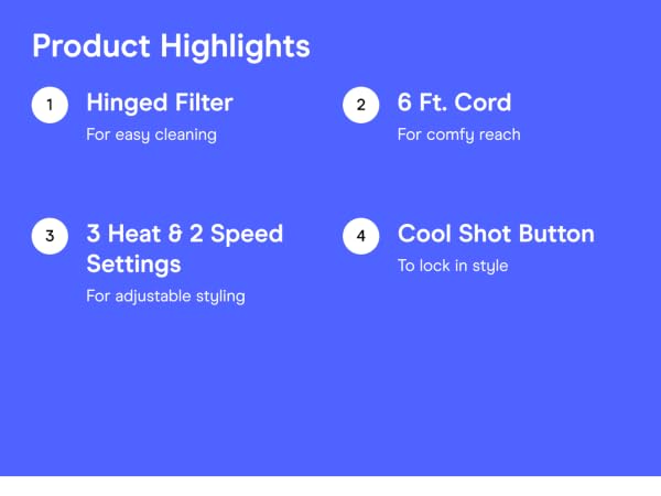 Product highlights
