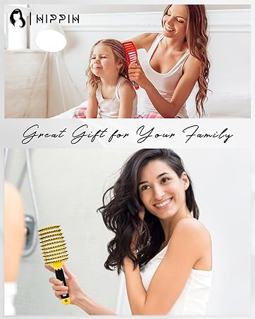 detangle brush curly hair