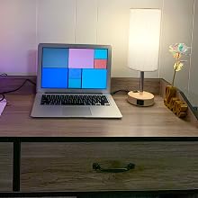 lamp with usb port and outlet