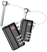 TSA Approved Gun Case Lock - Heavy-Duty Guns Case Lock with Durable & Cut Resistant Alloy Steel S...