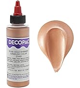 DecoPac Rose Gold Shimmer Premium Airbrush Color 4 oz