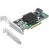 ipolex 12G Internal PCI-E SAS/SATA HBA Controller Card, Broadcom's SAS 3008, Compatible for SAS 9...