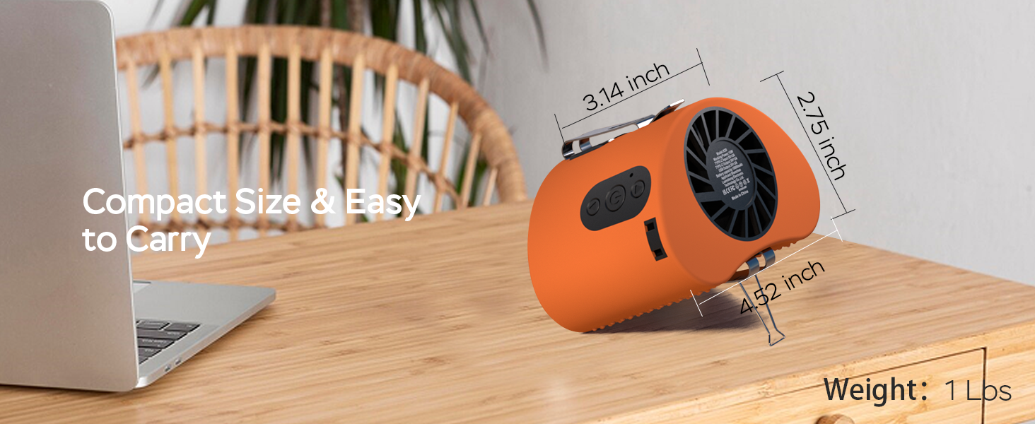 Compact Size & Easy Carry