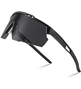 FEISEDY Sports Sunglasses for Men and Women, UV400 Protection Cycling Goggles Golf Baseball Drivi...