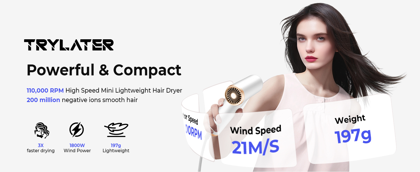 portable hair dryer