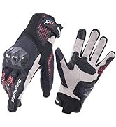 shamofeng Motorcycle Gloves for Men and Women Touchscreen Protective for Riding Dirt Bike ATV