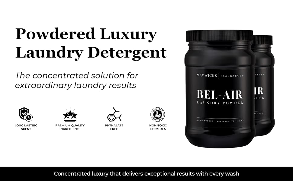 Powdered Luxury Laundry Detergent