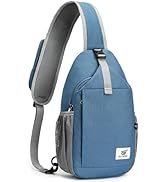SKYSPER Sling Bag RFID Cross Body Bag Recycled Crossbody Backpack Travel Daypack