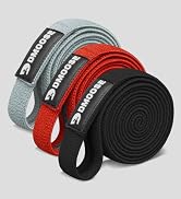 DMoose Fitness Fabric Resistance Bands for Working Out - Cloth Resistance Bands for Lunges, Squat...