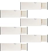 6 Drawer Organizer and Dividers, Organize Silverware and Utensils in Home Kitchen, Divider for Cl...