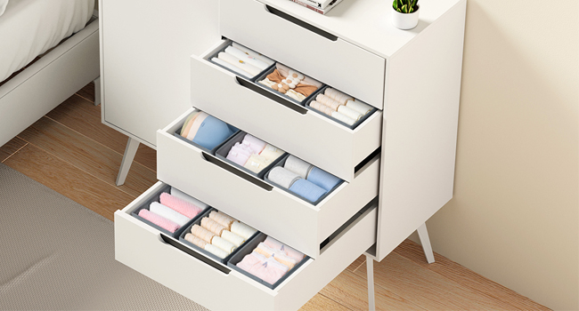 drawer dividers for baby clothes sock organizers for dresser drawers underwear organizer for drawer