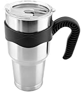 GGQ 30oz Insulated Tumbler with Handle Food-Grade 304 Stainless Steel with Lid,Straw and Cleaning...