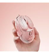SEUNKWANG EWEADN Q9 Wireless Clear Mouse Dual Mode Bluetooth & 2.4G USB Computer Mouse with RGB L...