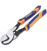WISEPRO 10 INCH Cable Cutters Cable Cutting Pliers Sharp Wire Cable Shears for Aluminum, Copper, ...
