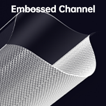 Single side embossed