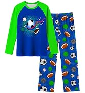 Fiodrimy Boys Pajamas Big Boys Pjs Set Long Sleeve and Pants Jammies 2 Piece Boys Sleepwear Loung...
