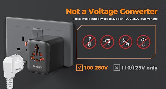 travel adapter worldwide