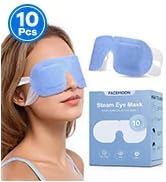 Self Heating Steam Eye Mask: Warm Eye Compress for Dry Eyes, Stye Eye Treatment - 10 Packs Dispos...