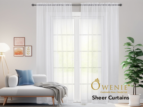 sheer curtains
